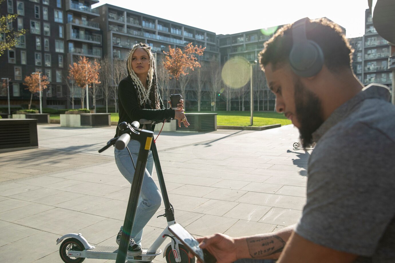 why do athletes get scooters